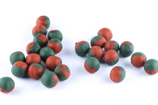 Boilies Duplex - PIKANTNÍ KRILL / ŠVESTKA a ČESNEK - Ø 24 mm - Vyberte balení: 250 g