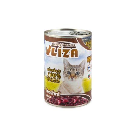 FALCO LÍZA kachní 400 g - Konzerva pro kočky (SOKOL FALCO, LK400) | Krmiva Hulín