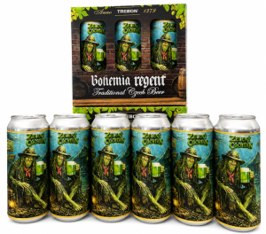 Pivovar Regent - DÁRKOVÁ SADA - Zelený ležák - Čochtanova hlubina - 6x 0,5 L (BOHEMIA REGENT, DSČH) | Krmiva Hulín
