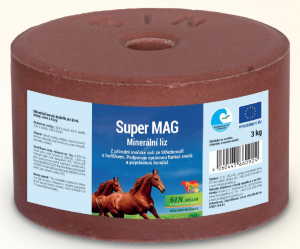 Super Mag EKO - Minerální liz s hořčíkem, vápníkem a fosforem - 3 kg (S.I.N. Hellas, LSME3) | Krmiva Hulín