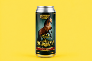 Pivo Regent - ARABSKÝ KŮŇ - Sběratelská edice Krmiva Hulín - 0,5 L (BOHEMIA REGENT, PRAK) | Krmiva Hulín