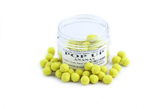 Plovoucí boilies - ANANAS - Ø 12 mm - Vyberte balení: 45 g