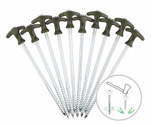 ZFISH Kolíky Bivvy Peg Set 25cm/10ks (ZFISH, ZF-7663) | Krmiva Hulín