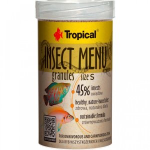 TROPICAL INSECT MENU GRANULES vel. S (IMGS-1) | Krmiva Hulín TROPICAL INSECT MENU GRANULES vel. S (IMGS-1) | Krmiva Hulín