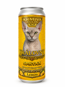 Nealko Regent - SPHYNX - LEMON - Edice KH - KRÁLOVNY - 0,5 l (BOHEMIA REGENT, NKSL) | Krmiva Hulín