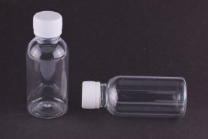 PET Lahvička 100 ml - s uzávěrem (Vyrobeno v ČR, PL100-1) | Krmiva Hulín