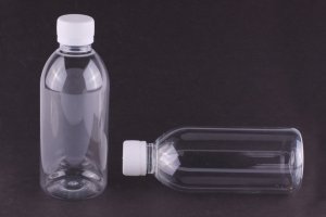 PET Lahvička 250 ml - Čirá s uzávěrem (Vyrobeno v ČR, PL250-1) | Krmiva Hulín