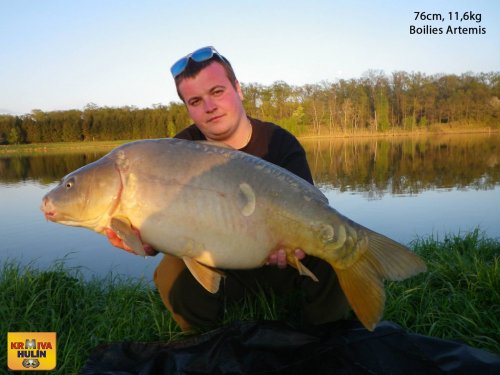 11,6kg, boilies Artemis