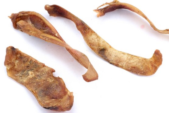 Odřezy z vepřových uší - STRIPSY - Vyberte balení: 100 g
