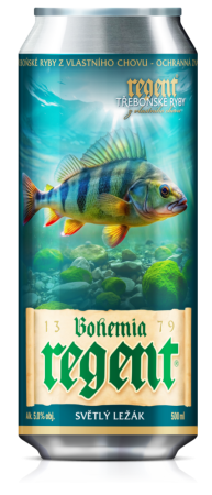 Pivo Regent - Sběratelská edice VODNÍ ŘÍŠE - OKOUN OBECNÝ 0,5 l (BOHEMIA REGENT, PROO) | Krmiva Hulín