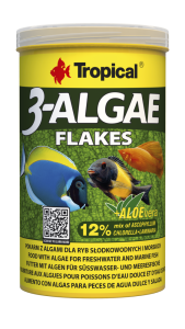 TROPICAL 3-ALGAE FLAKES (T3AF) | Krmiva Hulín