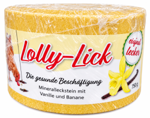 Lolly - lick - Vanilka a Banán - 750 g -  pro koně (S.I.N. Hellas, LLVB) | Krmiva Hulín