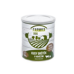 FALCO FARMKA DOG s dršťkami 800 g - Konzerva pro psy (SOKOL FALCO, FDD800) | Krmiva Hulín