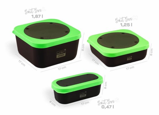 ZFISH Miska na nástrahy Bait Box M - 1,25 L