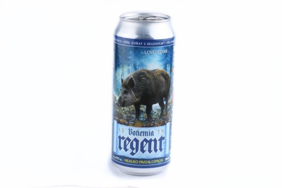 Nealko pivo Regent - DÁRKOVÁ SADA 2 - Lemon - Myslivecká říše - 6x 0,5 l