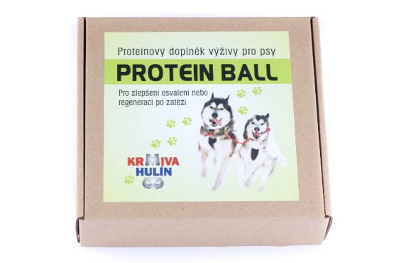 Proteinový doplněk výživy - PROTEIN BALL 24 mm - pro osvalení, vysoký výkon a regeneraci psů - 500 g