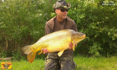83cm, 13kg, boilies Karibik