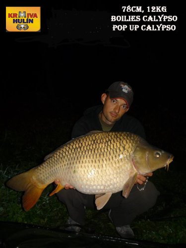 78cm, 12kg, boilies Calypso, pop up Calypso