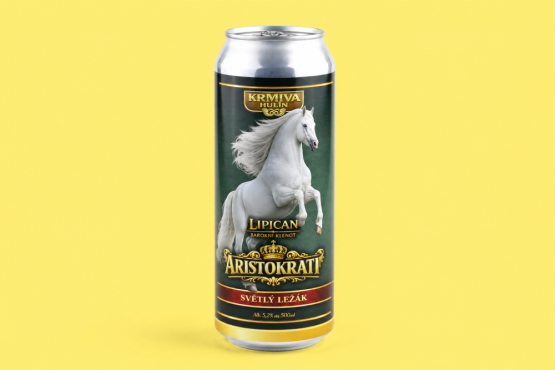 Pivo Regent - NEOMEZENÝ VLASTNÍ VÝBĚR - Edice KH - Psi a Koně - 0,5 l