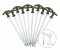 ZFISH Kolíky Bivvy Peg Set 25cm/10ks (ZFISH, ZF-7663) | Krmiva Hulín