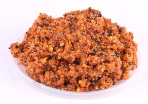 Drcený partikl - CORN MIX - Robin red s chilli 1,5 kg