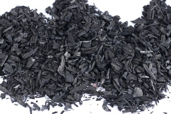 BIOCHAR AKTIVNÍ UHLÍ - Černé uhlí proti průjmu HRUBĚ MLETÉ - pro koně - Vyberte balení: 500 g