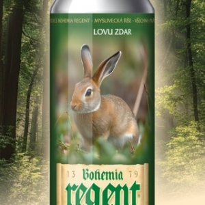 Pivo Regent - Sběratelská edice MYSLIVECKÁ ŘÍŠE - KRÁLÍK DIVOKÝ 0,5 l (Bohemia Regent, PRKD) | Krmiva Hulín
