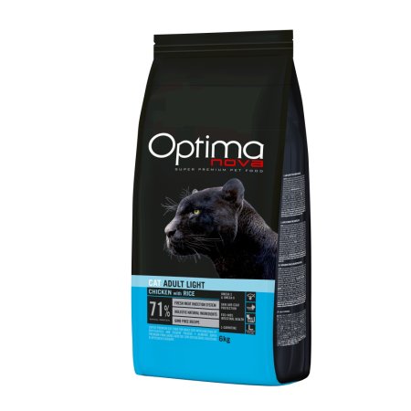 Krmivo pro kočky - OPTIMAnova Cat Adult Light (Optimanova, OCL-1) | Krmiva Hulín