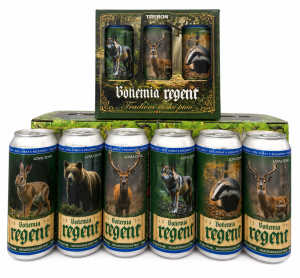 Nealko pivo Regent - DÁRKOVÁ SADA 1 - Myslivecká říše - 6x 0,5 l (BOHEMIA REGENT, NPMDS1) | Krmiva Hulín