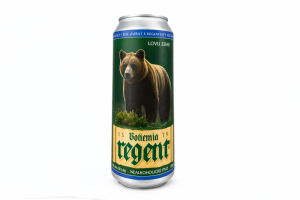 Nealko pivo Regent - MEDVĚD HNĚDÝ - 0,5 l (BOHEMIA REGENT, NPMH) | Krmiva Hulín