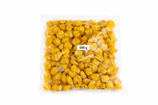 MEGA CORN - Vařená XXL kukuřice - v sáčku 500 g (Krmiva Hulín, XXLK500-1) | Krmiva Hulín
