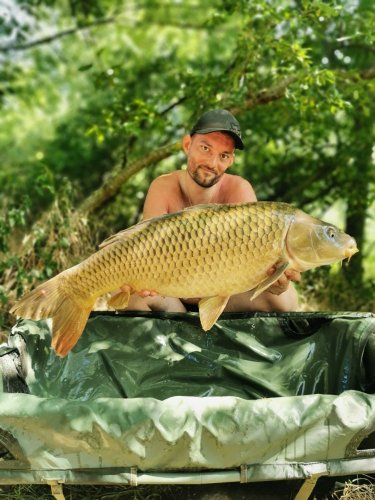 95cm, 14,2kg, boilies Pomeranč a chilli