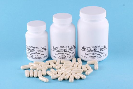 BETA GLUKAN + VITAMÍN C - Kapsule 675 mg - pre psov - Počet kusů: 90 ks