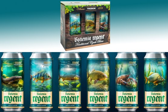 PIVO REGENT - NOVÁ DARČEKOVÁ SADA VODNEJ RÍŠE - 6x 0,5L (Bohemia regent, PNDS) | Krmiva Hulín