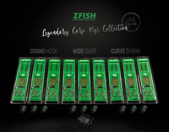 ZFISH Návazec Crang Carp Rig - Vyberte velikost: Velikost 2