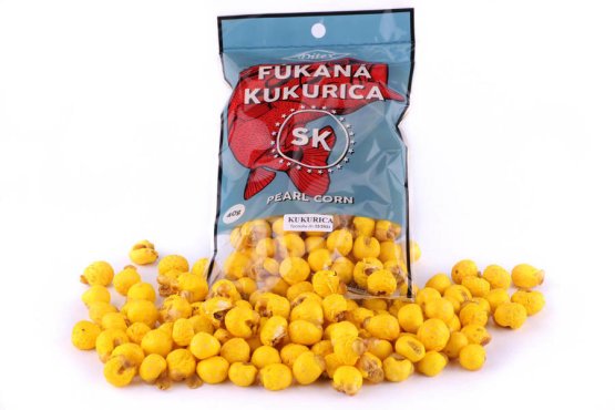 Foukaná kukuřice - Kukuřice 40 g (DITEX, FOKUK-1) | Krmiva Hulín