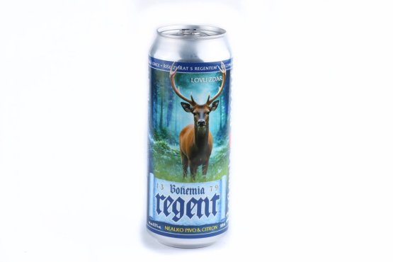 Nealko pivo Regent - DÁRKOVÁ SADA 1 - Lemon - Myslivecká říše - 6x 0,5 l