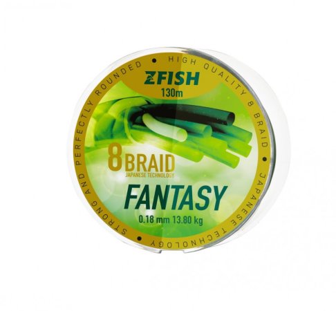 Návazcová šňůrka -  ZFISH FANTASY 8-BRAID 130 M (Zfish, ZF-9952) | Krmiva Hulín