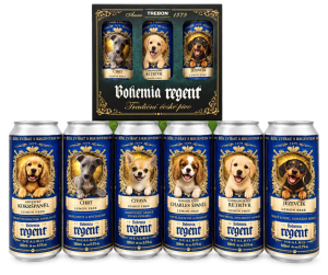 Nealko Regent - ŠTĚŇÁTKA - DÁRKOVÁ SADA 1 - Lemon - 6x 0,5 l (BOHEMIA REGENT, NŠS1L) | Krmiva Hulín