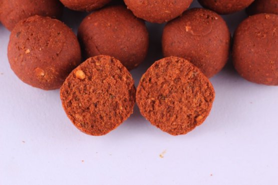 Boilies - MEFISTO - Losos s meruňkou - Ø 30 mm - Vyberte balení: 1 kg
