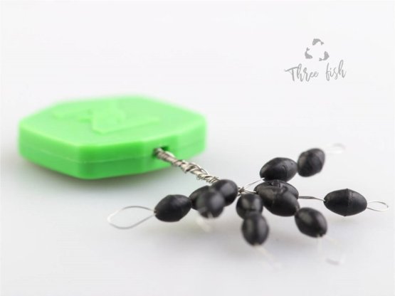 ZFISH Zarážky Feeder Oval Stopper - Vyberte velikost: S