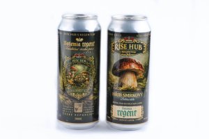 Pivo Regent - HŘIB SMRKOVÝ - Sběratelská edice ŘÍŠE HUB  - 0,5 l (BOHEMIA REGENT, PHS) | Krmiva Hulín