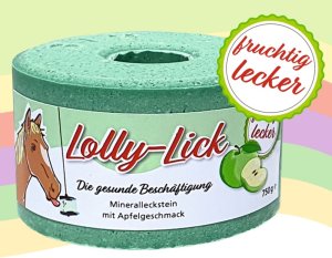 Lolly - lick - Jablko - 750 g -  pro koně (S.I.N. Hellas, LLJ750) | Krmiva Hulín