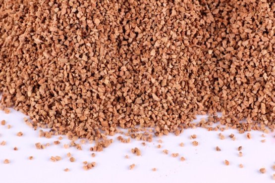 Korková drť 1 - 2 mm - Vyberte balení: 500 g