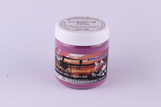 Práškový Dip Fluo - Švestka s česnekem - Vyberte balení: 500 g