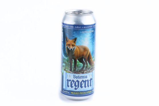 Nealko pivo Regent - DÁRKOVÁ SADA 2 - Lemon - Myslivecká říše - 6x 0,5 l