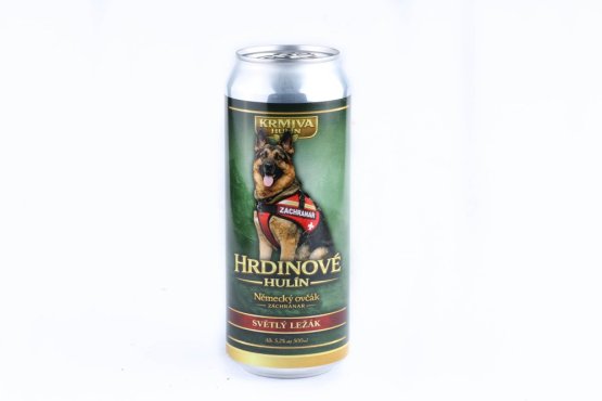 Pivo Regent - NĚMECKÝ OVČÁK - Edice KH - Psí hrdinové - 0,5 l