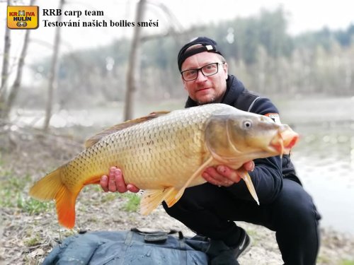 RRB carp team při testování našich boilies směsí.