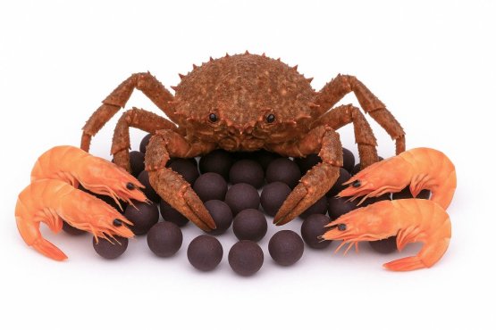 Boilies - MONSTER CRAB - Ø 20 mm (Krmiva Hulín, BOMC20-1) | Krmiva Hulín