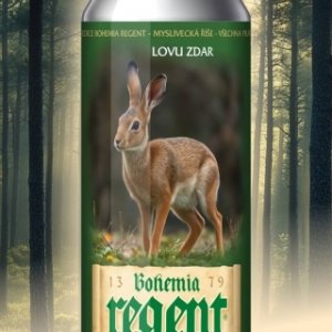 Pivo Regent - Sběratelská edice MYSLIVECKÁ ŘÍŠE - ZAJÍC POLNÍ 0,5 l (Bohemia Regent, PMŘZP) | Krmiva Hulín